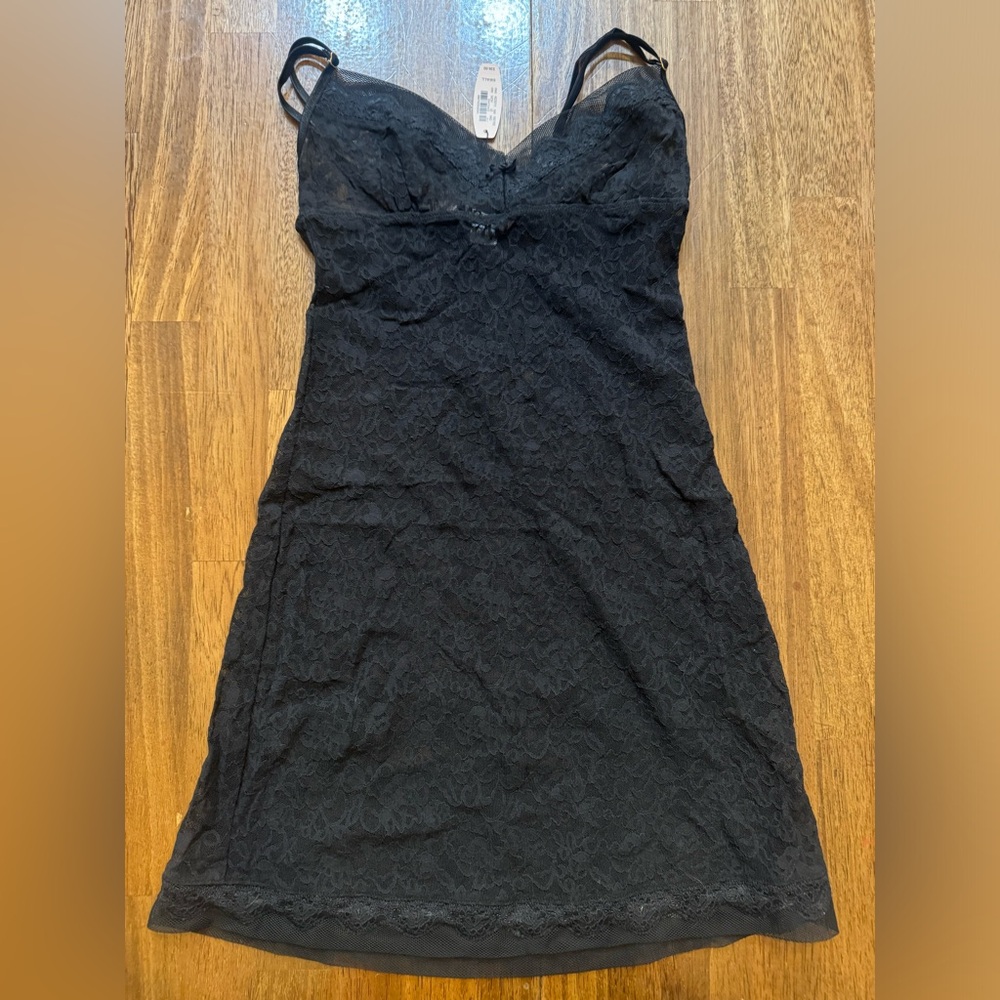 Vintage Black Lace Victoria’s Secret Teddy